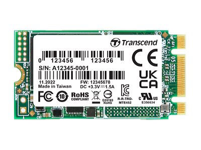 Transcend MTE460T-I, SSD, 128 GB, PCIe 3.1 x2 (NVMe)