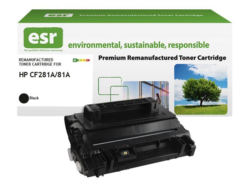 ESR Toner cartridge compatible with HP CF281A black remanufactured 15.000 pages
