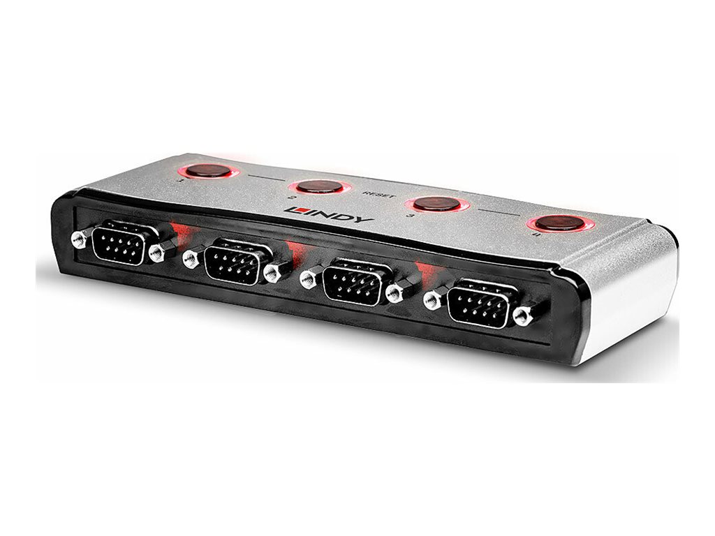 LINDY USB to Serial Converter 4 Port