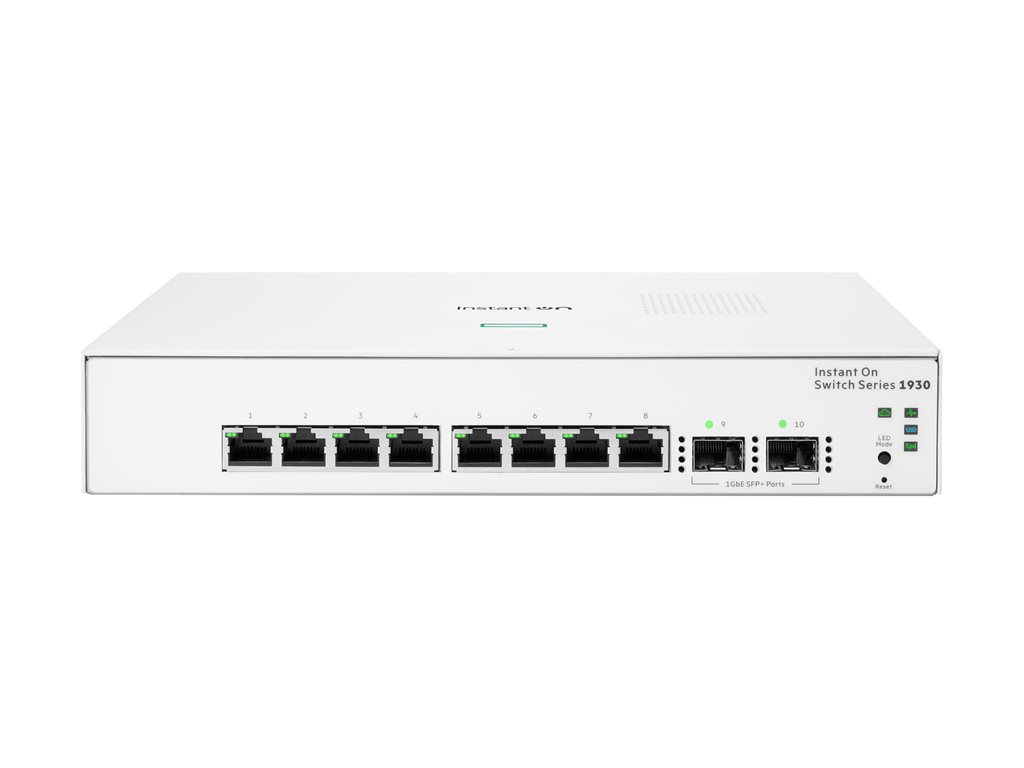 HPE Networking Instant On 1930 8G 2SFP Switch