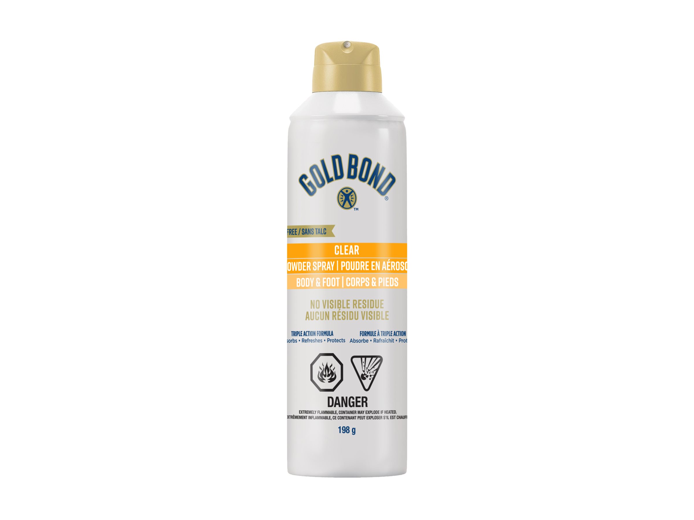 Gold Bond Clear Powder Spray 198g