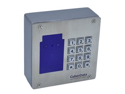 CyberData RFID/Keypad Secure Access Control Endpoint Access control terminal with RFID reader 