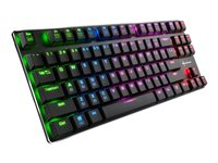 Sharkoon PureWriter TKL RGB Tastatur Mekanisk RGB/16,8 millioner farver Kabling Tysk