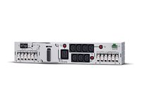CyberPower Maintenance Bypass PDU MBP63AHVHW82U Strømfordelingsenhed 9-stik 63A Sølv
