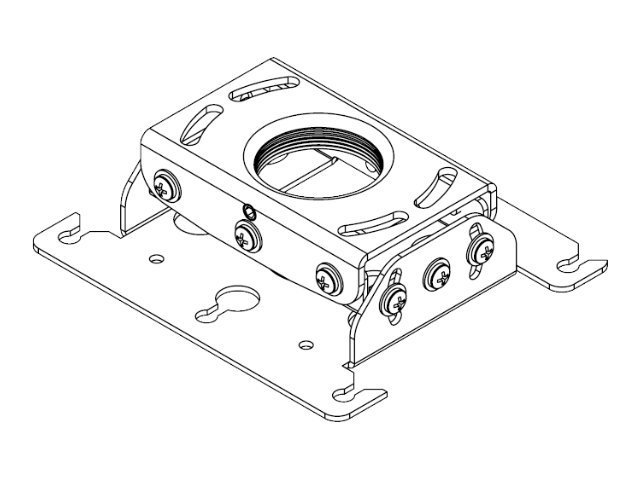 Chief RPA-000 - Mounting component (interface bracket) for projector