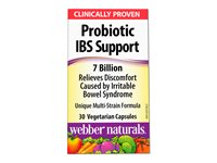 Webber Naturals Probiotic IBS Support Capsules - 30s