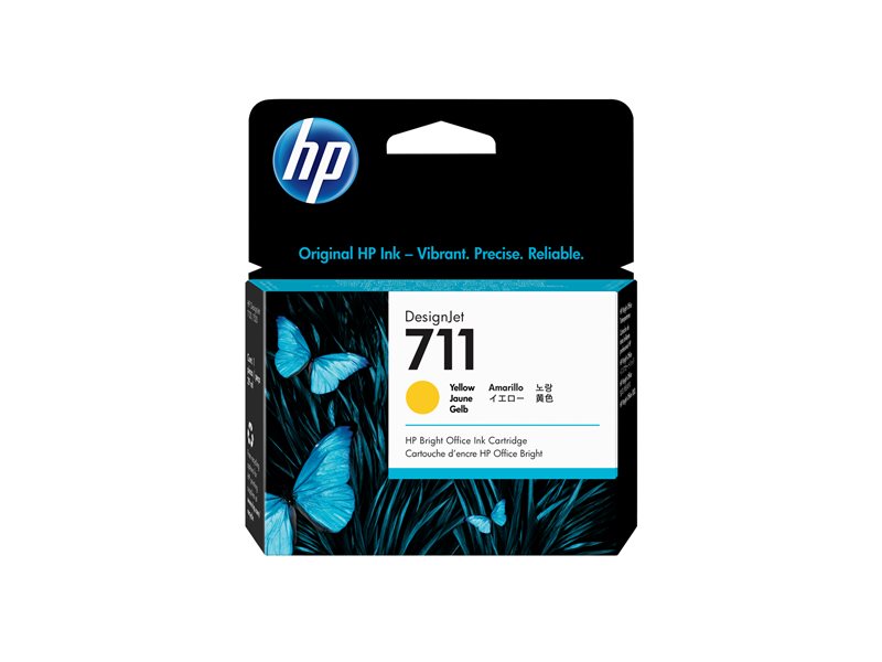 HP 711 ink yellow 29 ml DJ T120 520