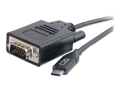 C2G 3ft USB C to VGA Cable