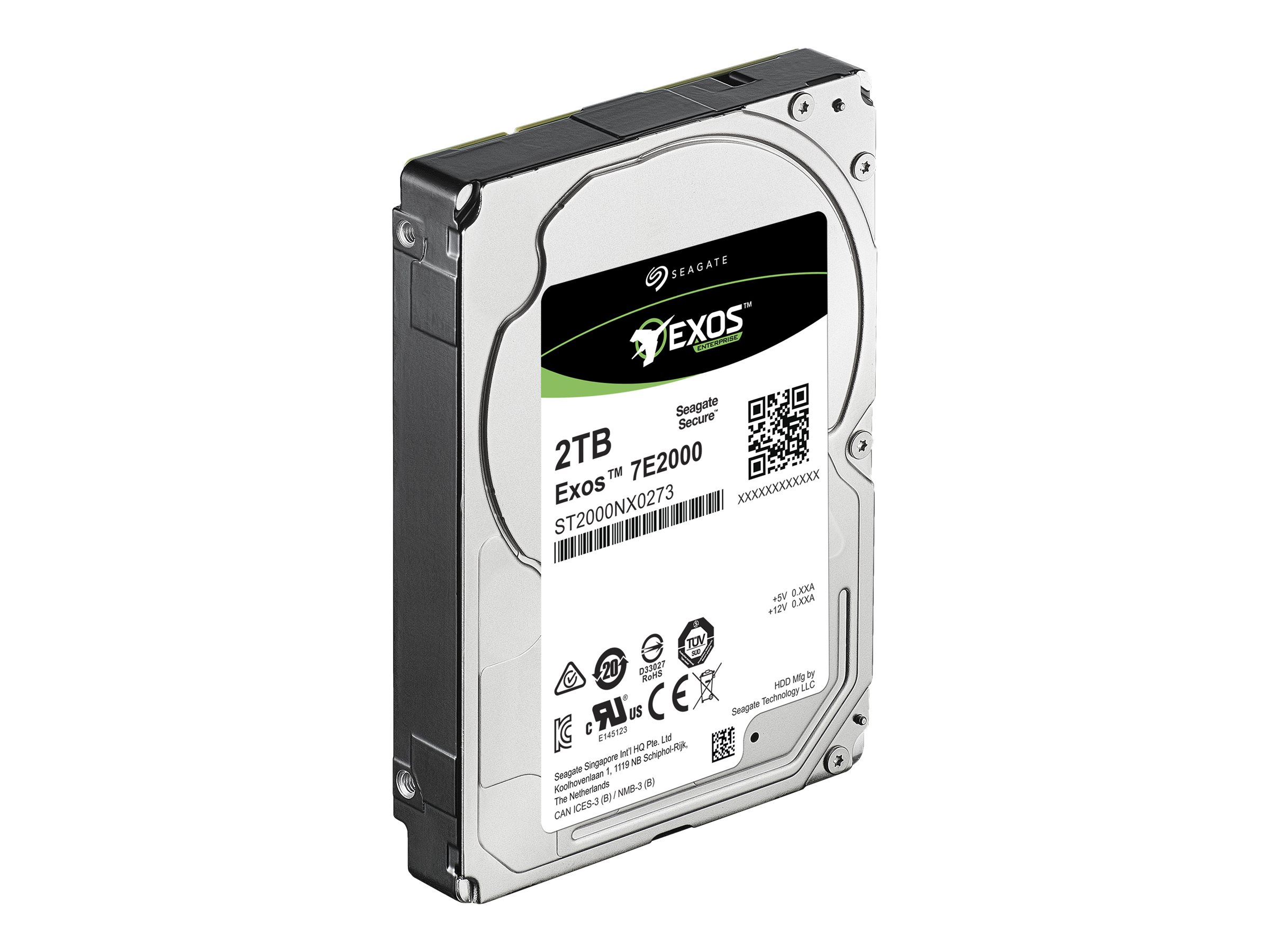 Seagate Exos 7E2000 ST2000NX0273 | Overview, Specs, Details