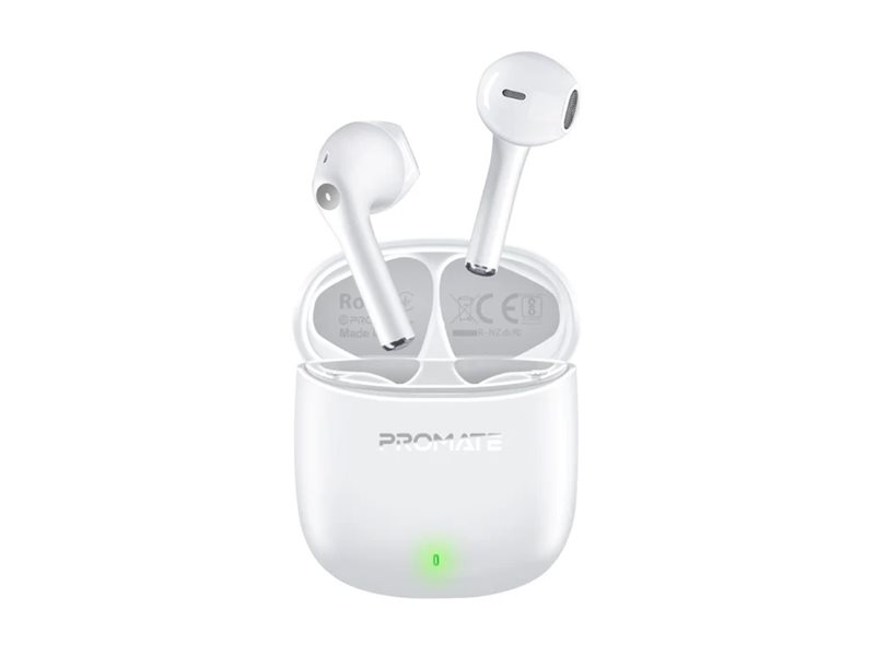 Promate Lima true wireless earphones with Product shot Front 79500