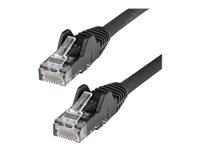 StarTech.com 50cm LSZH CAT6 Ethernet Cable, 10 Gigabit Snagless RJ45 100W PoE Network Patch Cord with Strain Relief, CAT 6 10