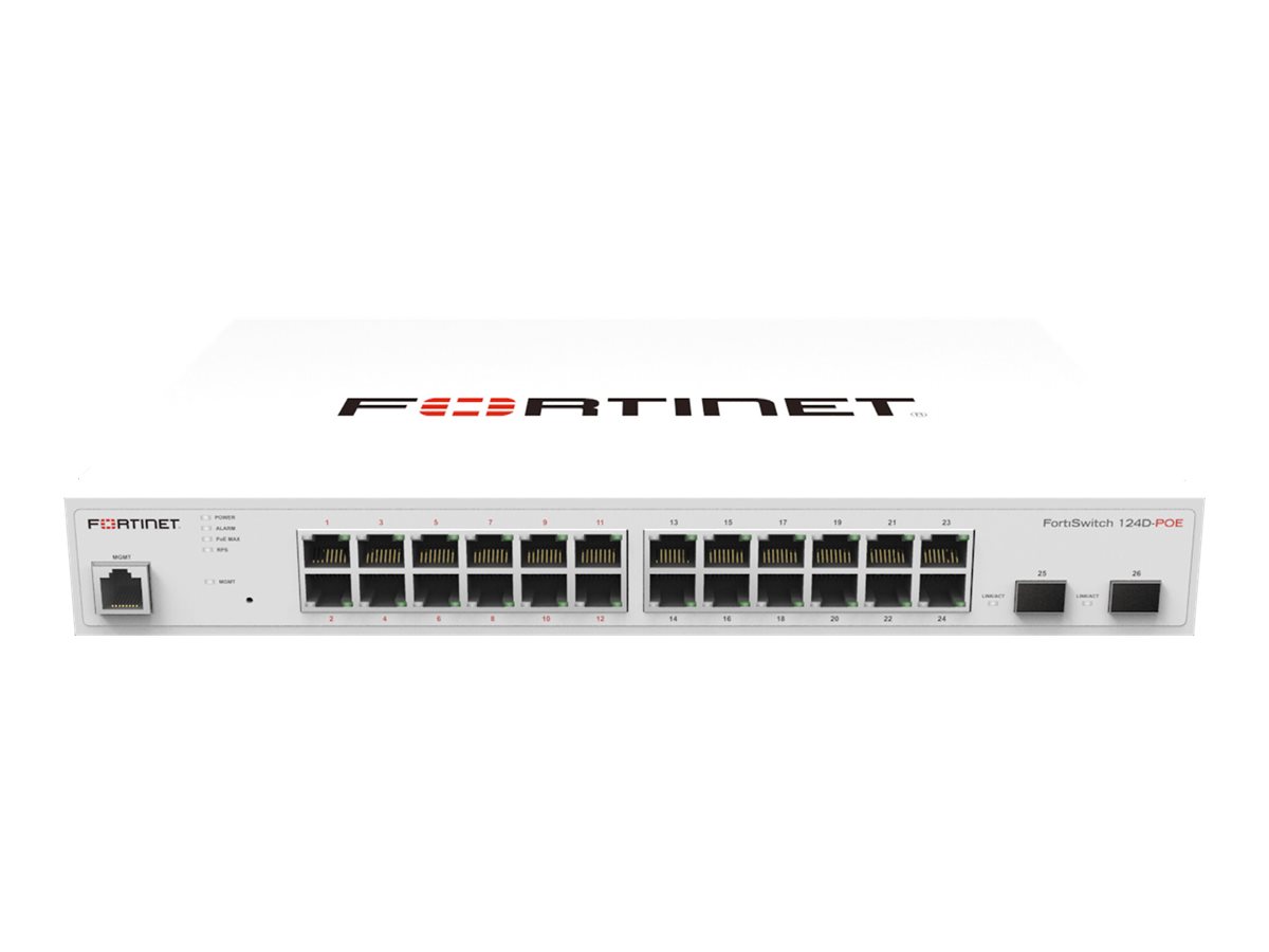 Fortinet FortiSwitch 124D-POE | Overview, Specs, Details | SHI