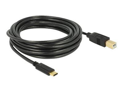 DELOCK USB 2.0 Kabel Type-C zu Typ-B 4 m