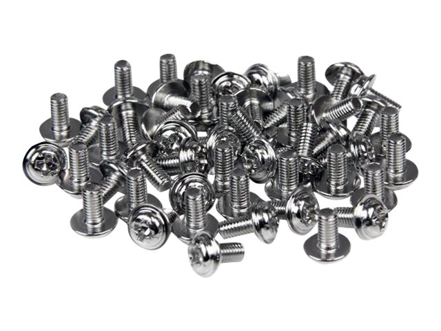 Image of StarTech.com PC Mounting Computer Screws M3 x 1/4in Long Standoff - Screw kit - 0.2 in (pack of 50) - SCREWM3 - screw kit