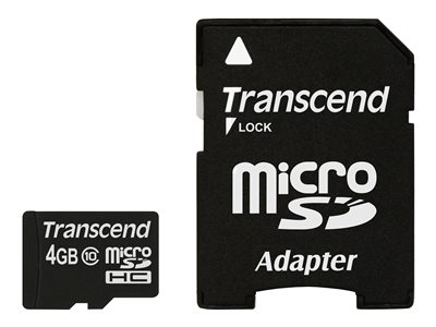 TRANSCEND Premium 4GB microSDHC UHS-I, TRANSCEND  (BILD2)