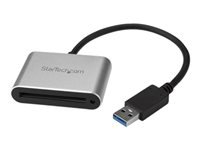 StarTech.com CFast Card Reader - USB 3.0 - USB Powered - UASP - Memory Card Reader - Portable CFast 2.0 Reader / Writer (CFASTRWU3) - Card reader (CF II) - USB 3.0