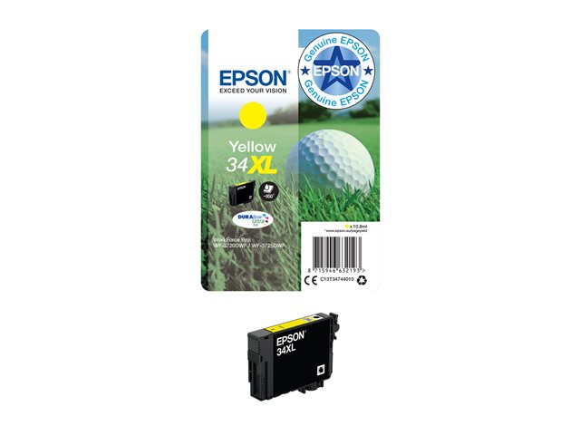 EPSON 2LB Singlepack 34XL Ink Yellow w/s