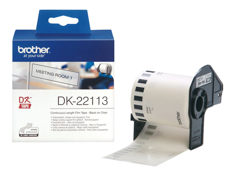 BROTHER DK22113 Ruban continu film Noir