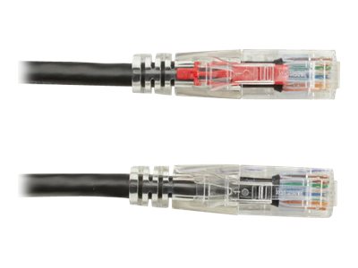 Black Box GigaTrue 3 CAT6 550-MHz Lockable Patch Cable (UTP) - Black - patch cable - 30.5 cm - black