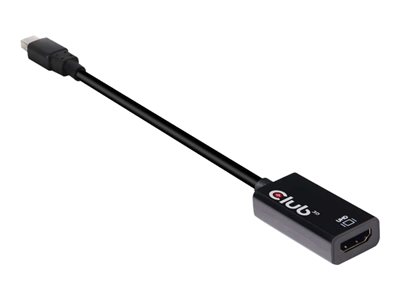 Club 3D - Adapter - Mini DisplayPort male to HDMI female