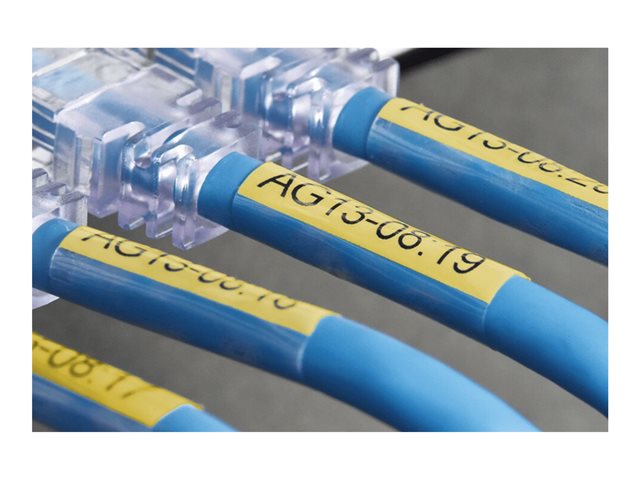 BROTHER TZeSL661 tape Black on Yellow TZESL661