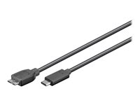 goobay USB 3.0/ USB 3.1 USB Type-C kabel 60cm Sort
