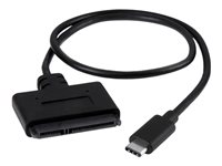 Startech USB C to SATA Adapter - External Hard Drive Connector for 2.5'' SATA Drives - SATA SSD / HDD to USB C Cable (USB31CS