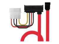 LINDY Internal SATA + Power Cable 0.5m