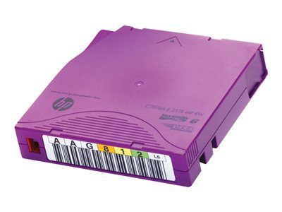 HPE Ultrium RW Custom Labeled Data Cartridge - LTO Ultrium 6 x 20 - storage media
