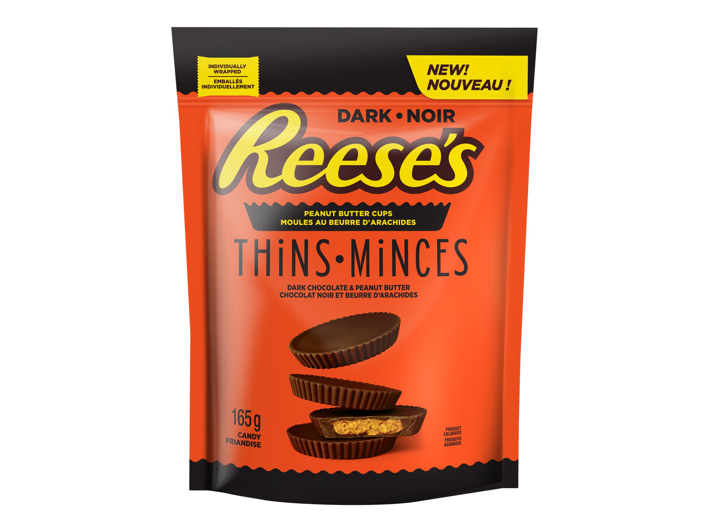 Reese's Peanut Butter Thins - Dark Chocolate - 165g