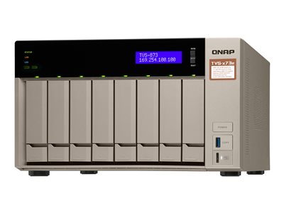 QNAP TVS-873e NAS server 8 bays SATA 6Gb/s 