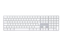 Apple Magic Keyboard with Numeric Keypad - keyboard - QWERTY - Dutch - silver Input Device
