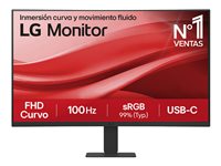 LG 27U421A-B - cran LCD - incurv - Full HD (1080p) - 27
