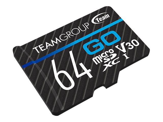 microSD  64GB GoCard 100/50 SDXC +Ad TEM