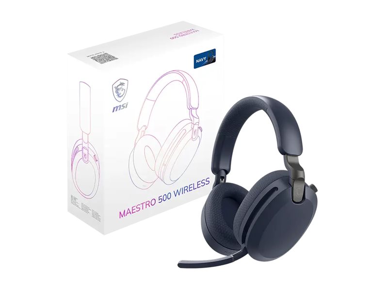 MSI MAESTRO 500 headset USB-C 3.5 mm Product shot Right-angle 79550