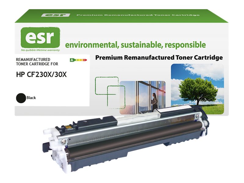 ESR Toner cartridge compatible with HP CF230X black High Capacity remanufactured 3.500 pages