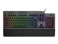 Lenovo Legion K500 - Keyboard - backlit - USB - US - black, iron gray