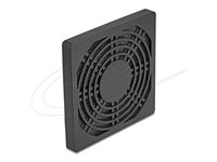 DeLOCK Ventilatorskærm 1-pack Sort