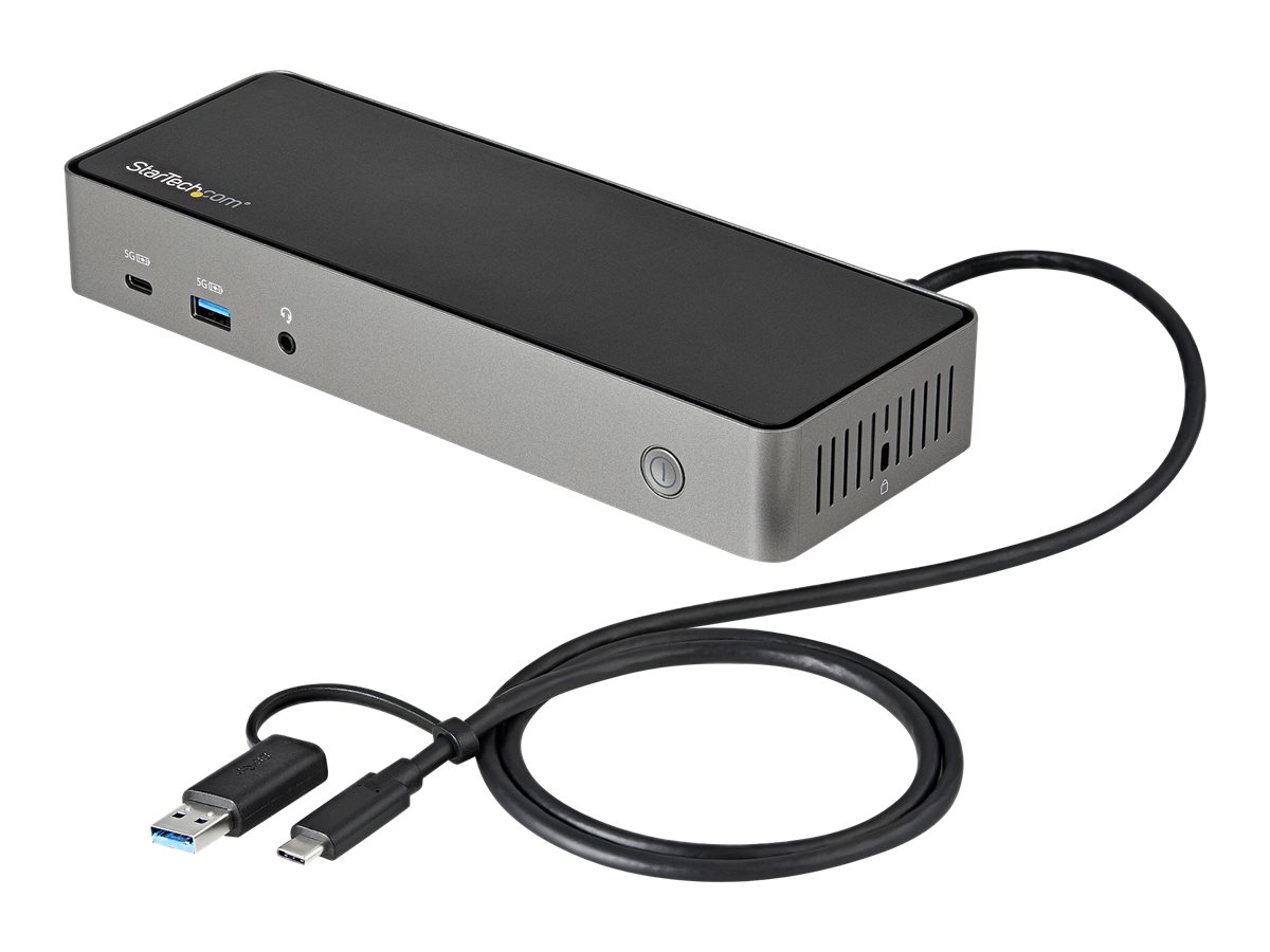 USB 3.1 Type-C Dual 4K Docking Station with Power Delivery 60 watts-  Windows & Mac