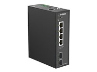 D-Link DIS 210G-06 - switch - industrial - 6 ports - smart