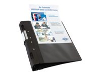 WEDO Ergogrip Sort Præsentationsringbind A4 (210 x 297 mm) Sort