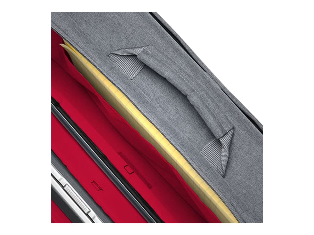 Kensington LM340 Messenger Bag notebook carrying Open view Close-up 75540