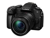 Panasonic Lumix G DMC-G81M 16Megapixel Sort Digitalkamera