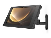 Compulocks Galaxy Tab S9+/S9FE+ 12.4INCH Apex Enclosure Swing Wall Mount Black 