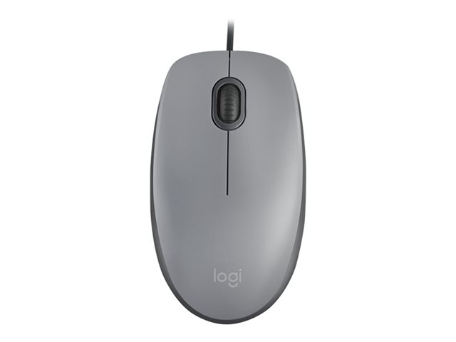 Logitech M110 Silent - myš - USB-A - středně šedá – foto 2