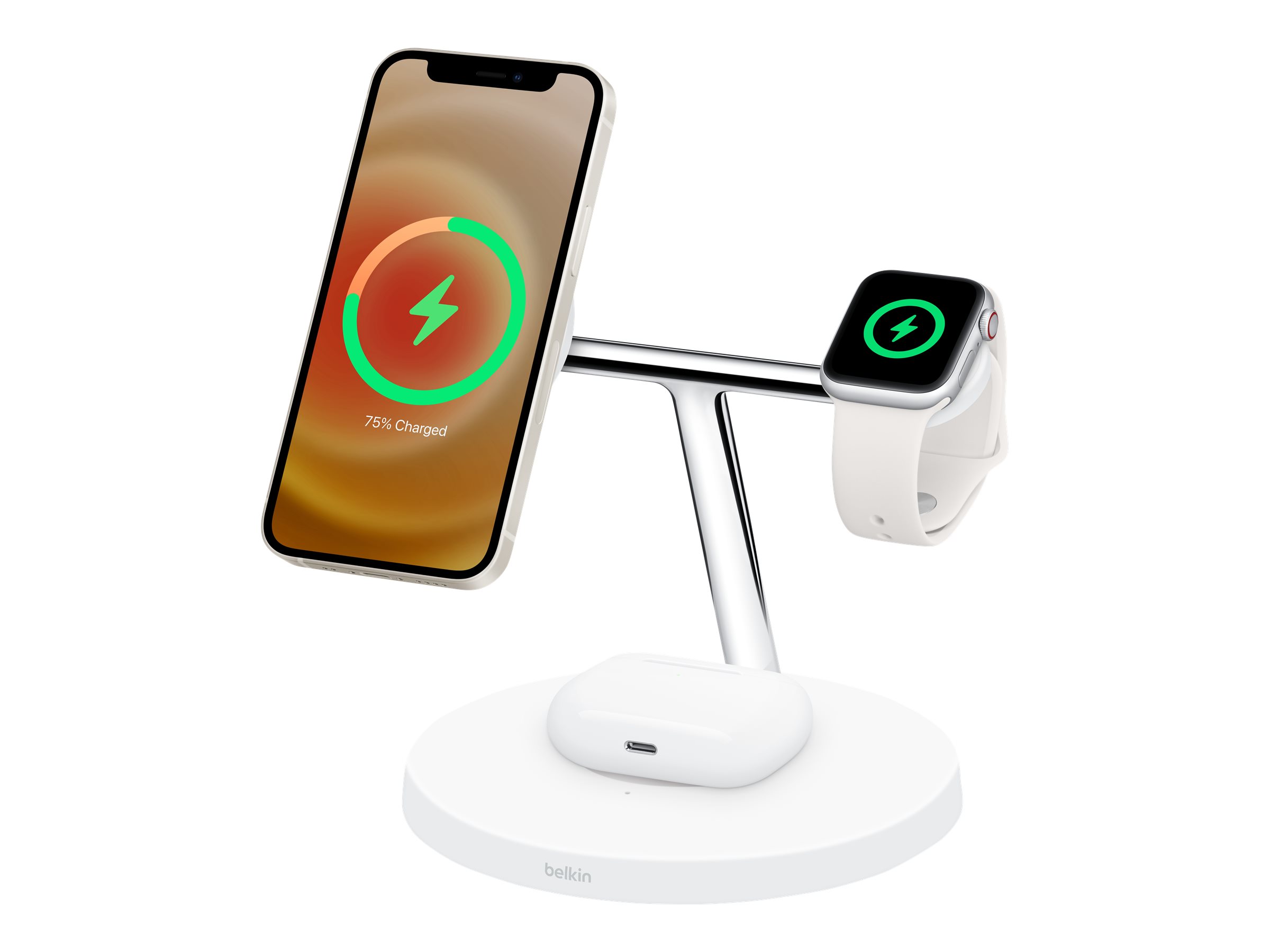 Chargeur A Induction Belkin Magsafe Pour iPhone + Airpods