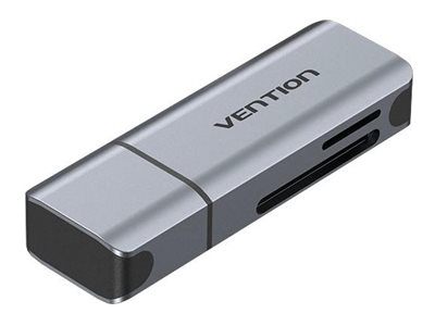 Vention card reader USB Product shot Right-angle 79250