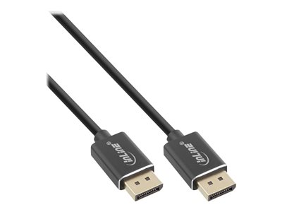 INLINE DisplayPort 1.4 Kabel Slim 2m - 17202S