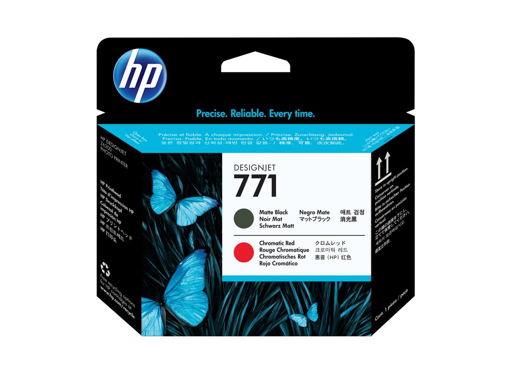 HP 771 Matte Black/Chromatic Re