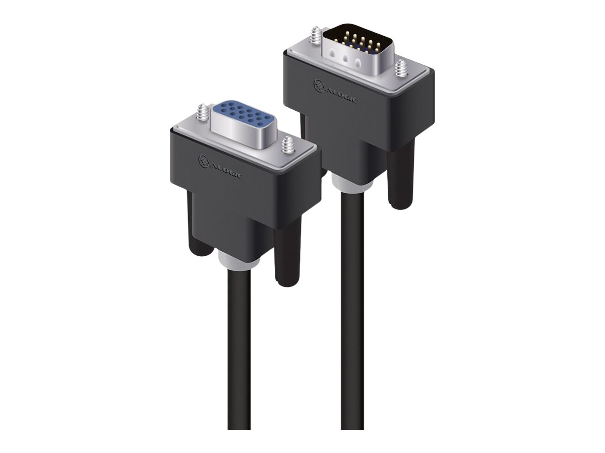 ALOGIC Premium Series video extension cable 2 Product shot Right-angle 79850